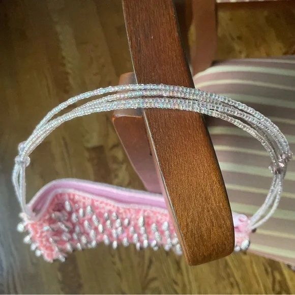 Laviola Beaded Sequins Evening Bag NWOT - Picture 4 of 10